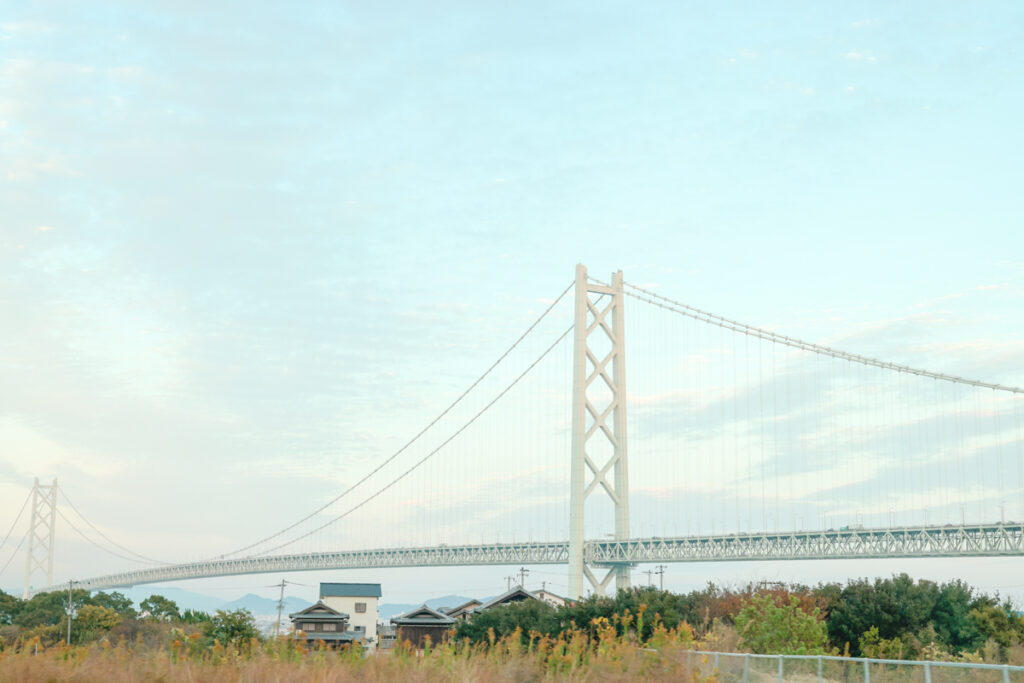 明石海峡大橋の写真